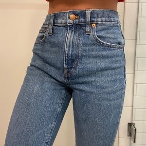 Madewell “The High-Rise Slim Boyjean”